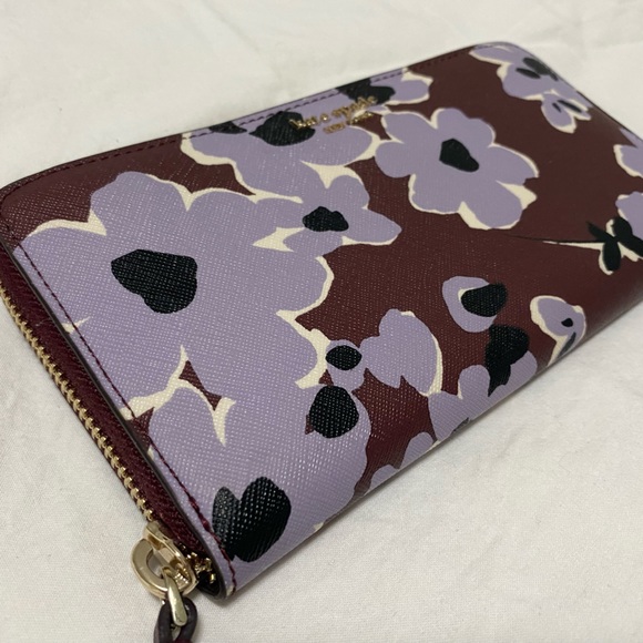 EUC 🌸KATE SPADE🌸 Cameron Floral Bouquet Large Continental Wallet - Picture 4 of 8